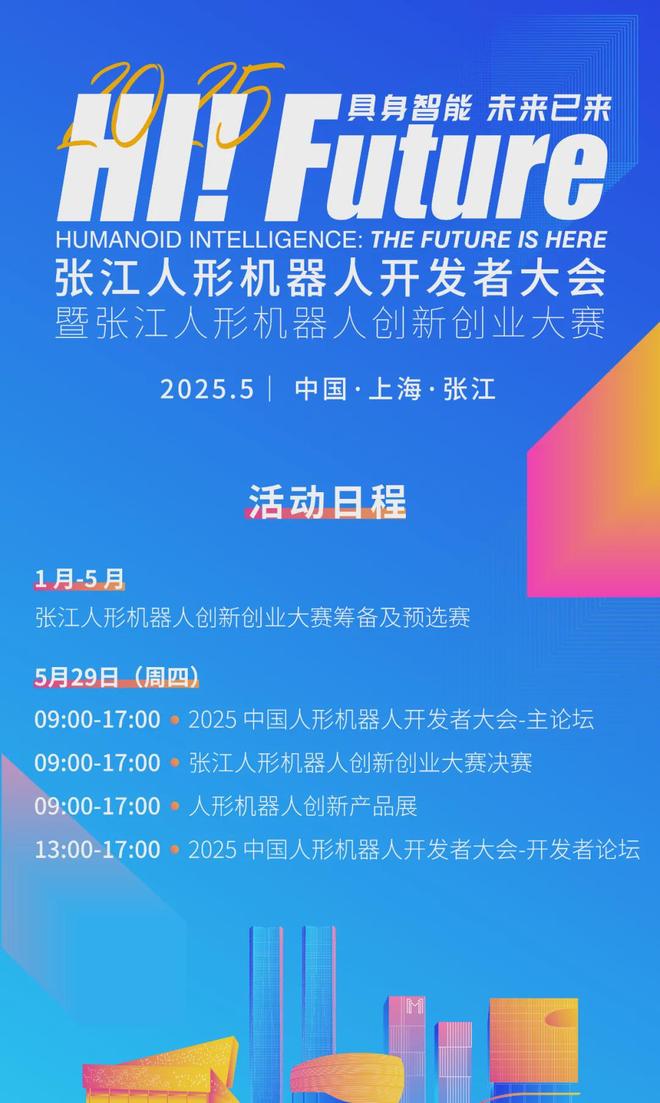 大会论坛赛事展览重塑产业新格局五月底上海张江人形机器人开发者(图4)